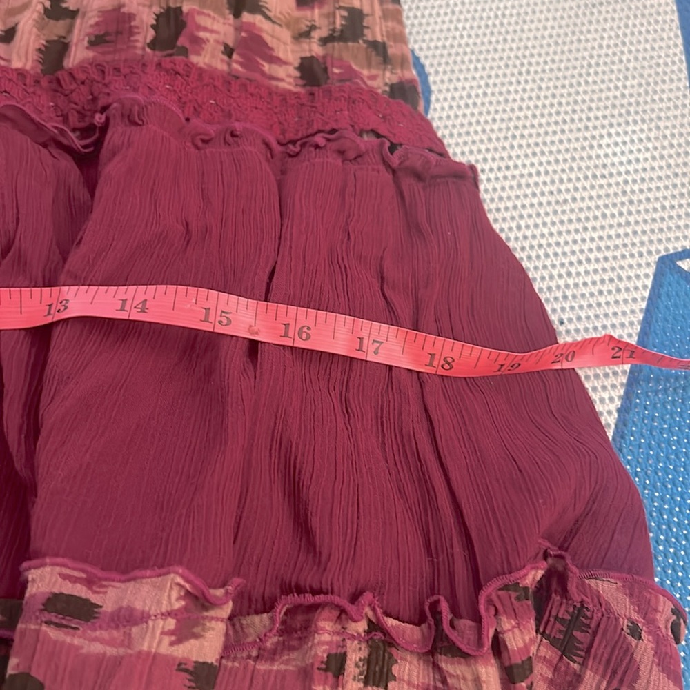 Xoxo Multicolor Ruffle Maxi Dress - Picture 7 of 8